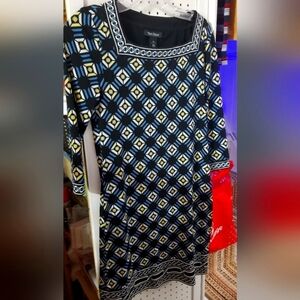 White House Black Market  3/4 sleeve dress